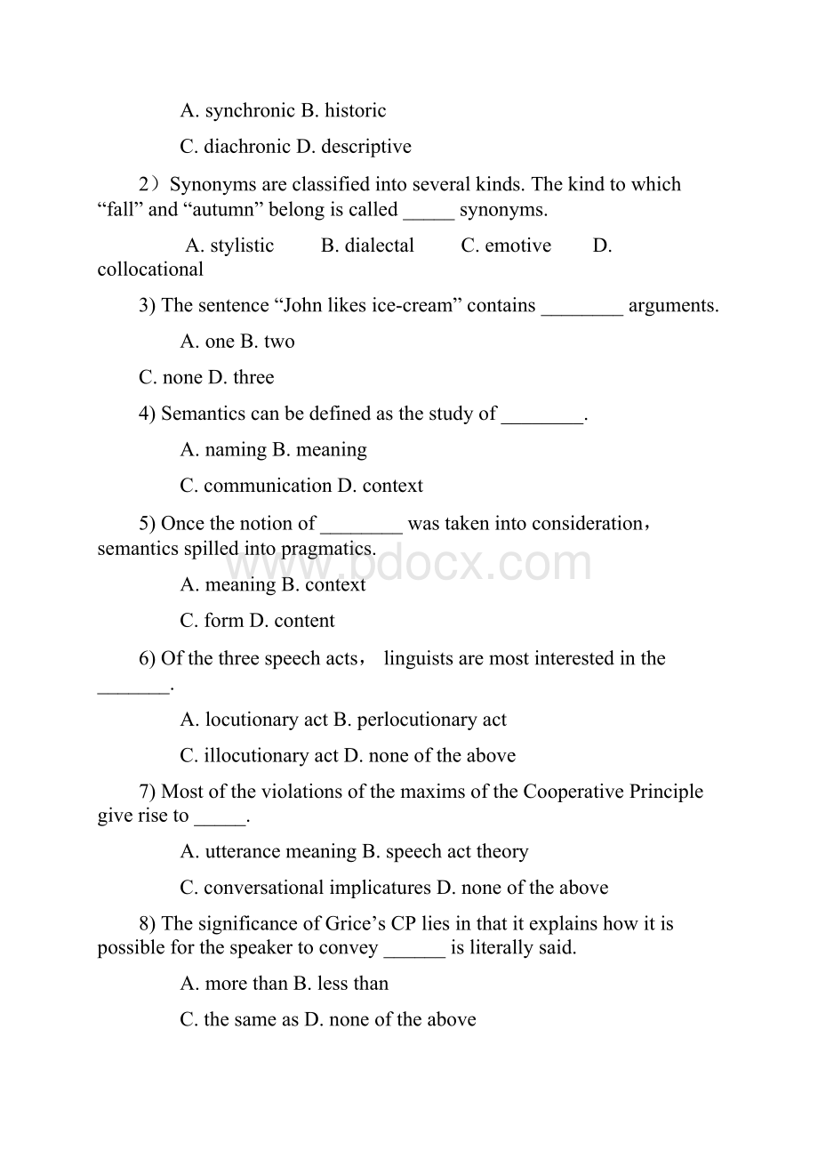 英语语言学试题.docx_第2页