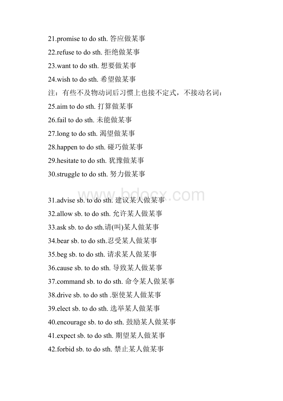 重点词组固定搭配大全tododoing.docx_第2页