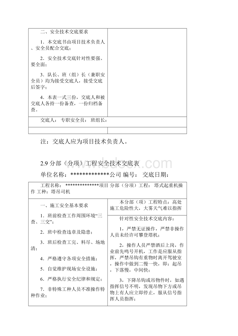 分部分项工程安全技术交底表.docx_第3页