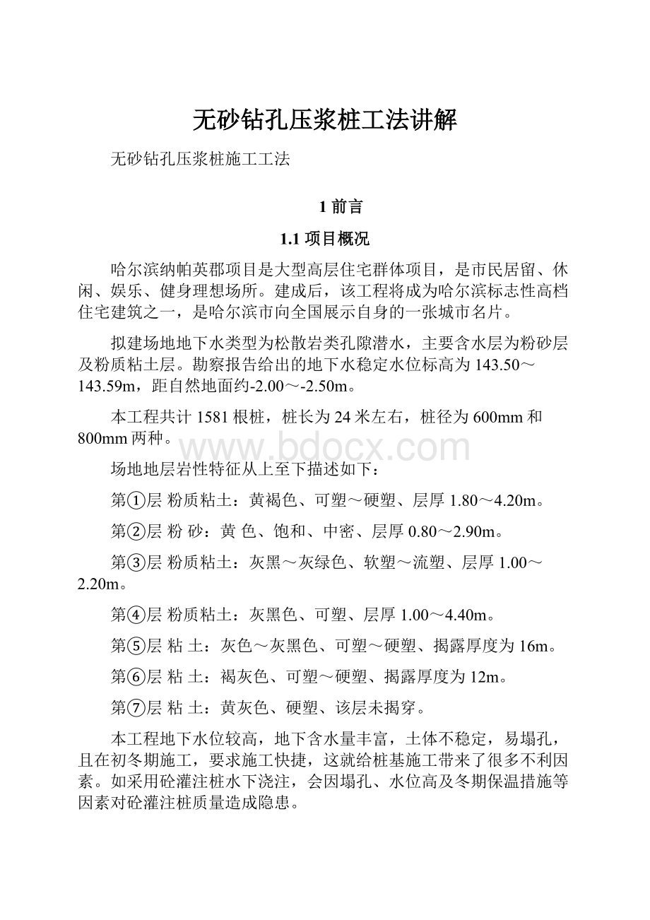 无砂钻孔压浆桩工法讲解.docx_第1页