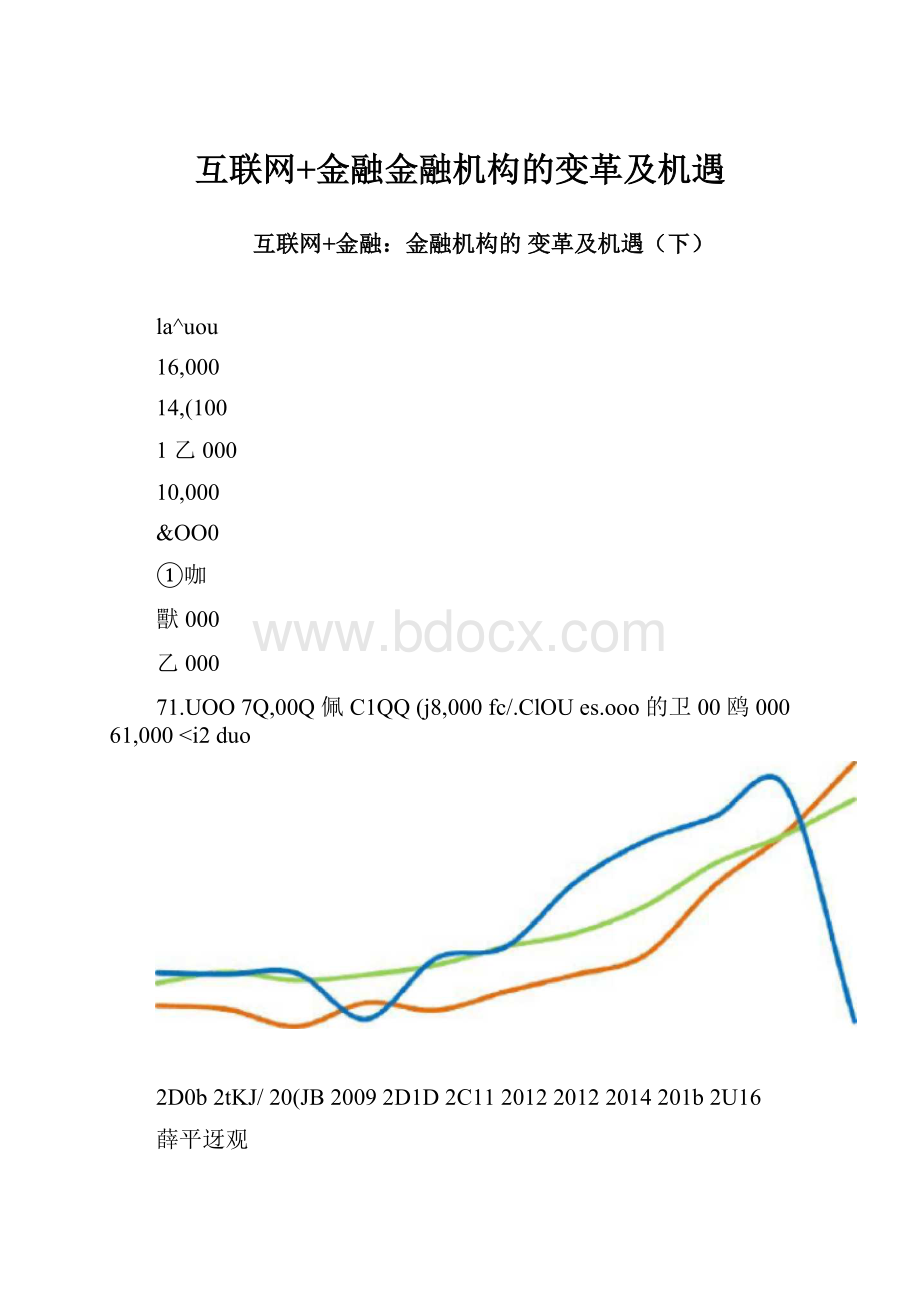 互联网+金融金融机构的变革及机遇.docx_第1页