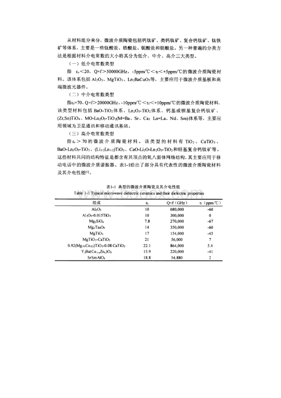 微波介质陶瓷体系的分类和应用.docx_第2页