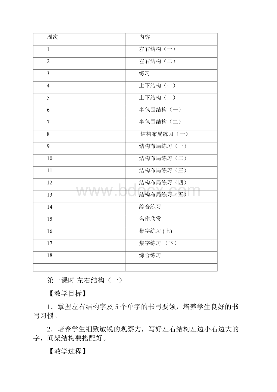 强烈推荐人教版 小学五年级上册写字教案.docx_第2页