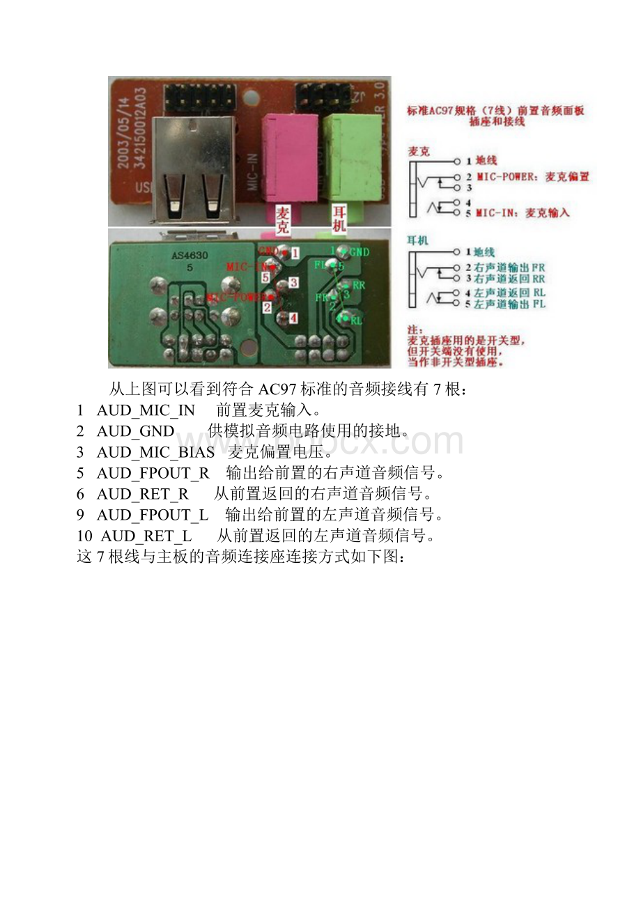 前置音频线的接法详解.docx_第3页