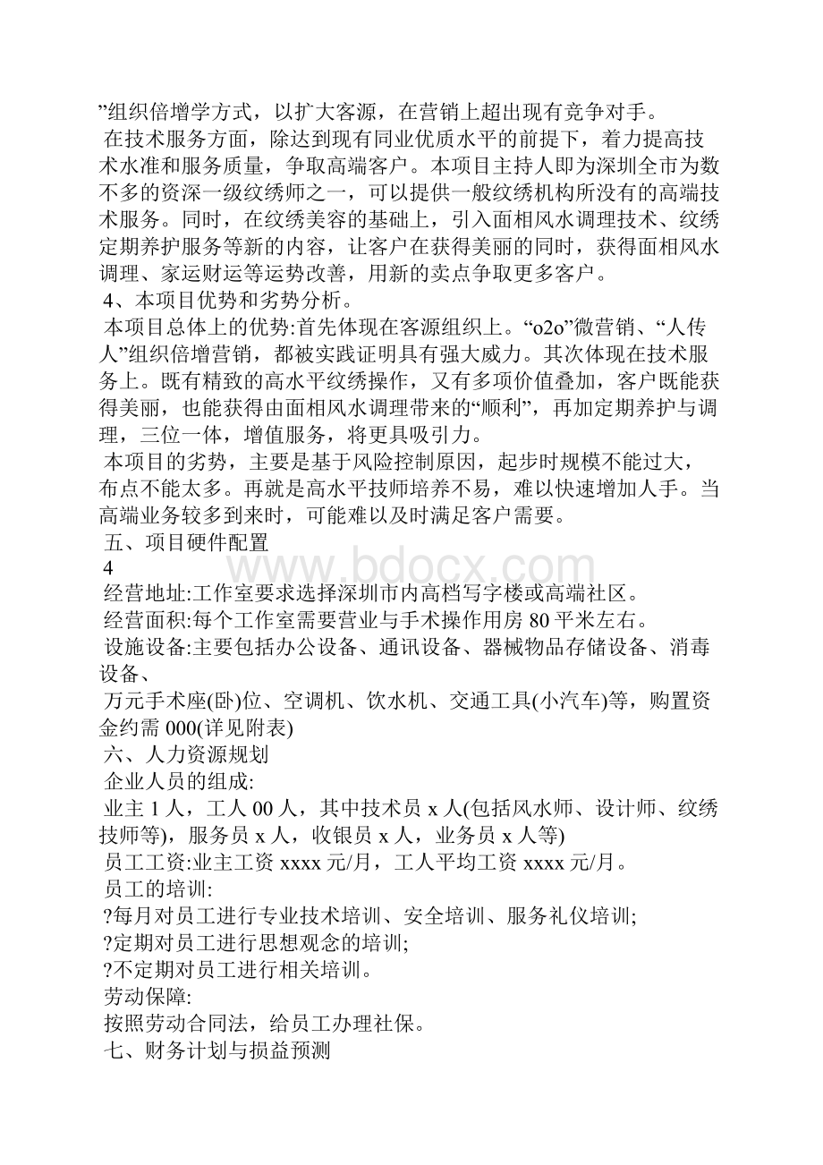 纹绣投资创业计划书.docx_第3页