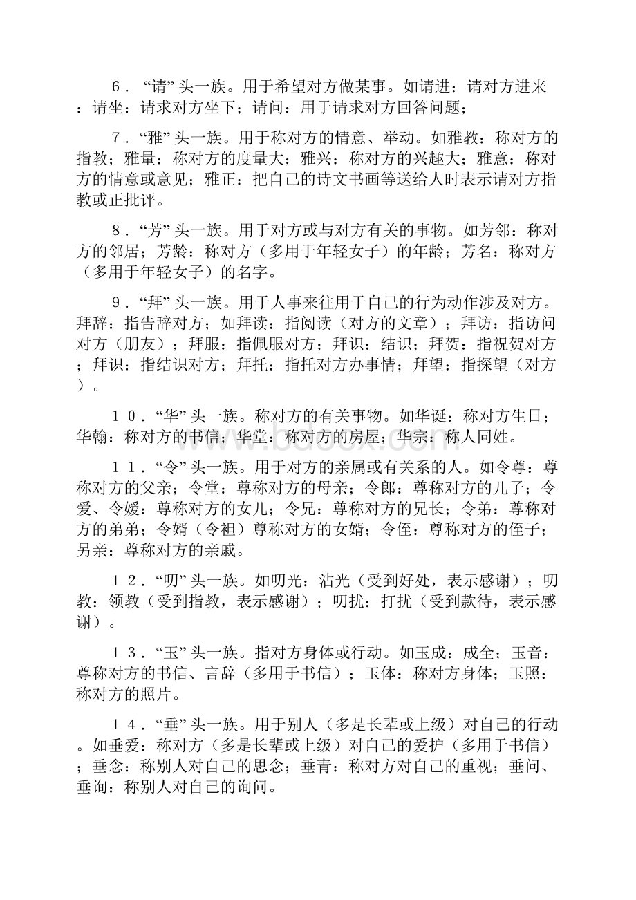 常见敬辞谦辞使用方法.docx_第2页