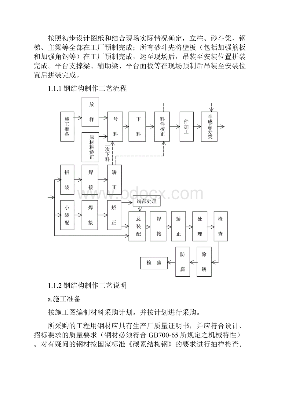 某钢结构工程简易施工方案.docx_第2页