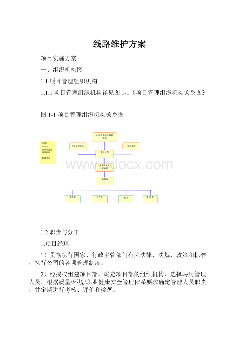 线路维护方案.docx