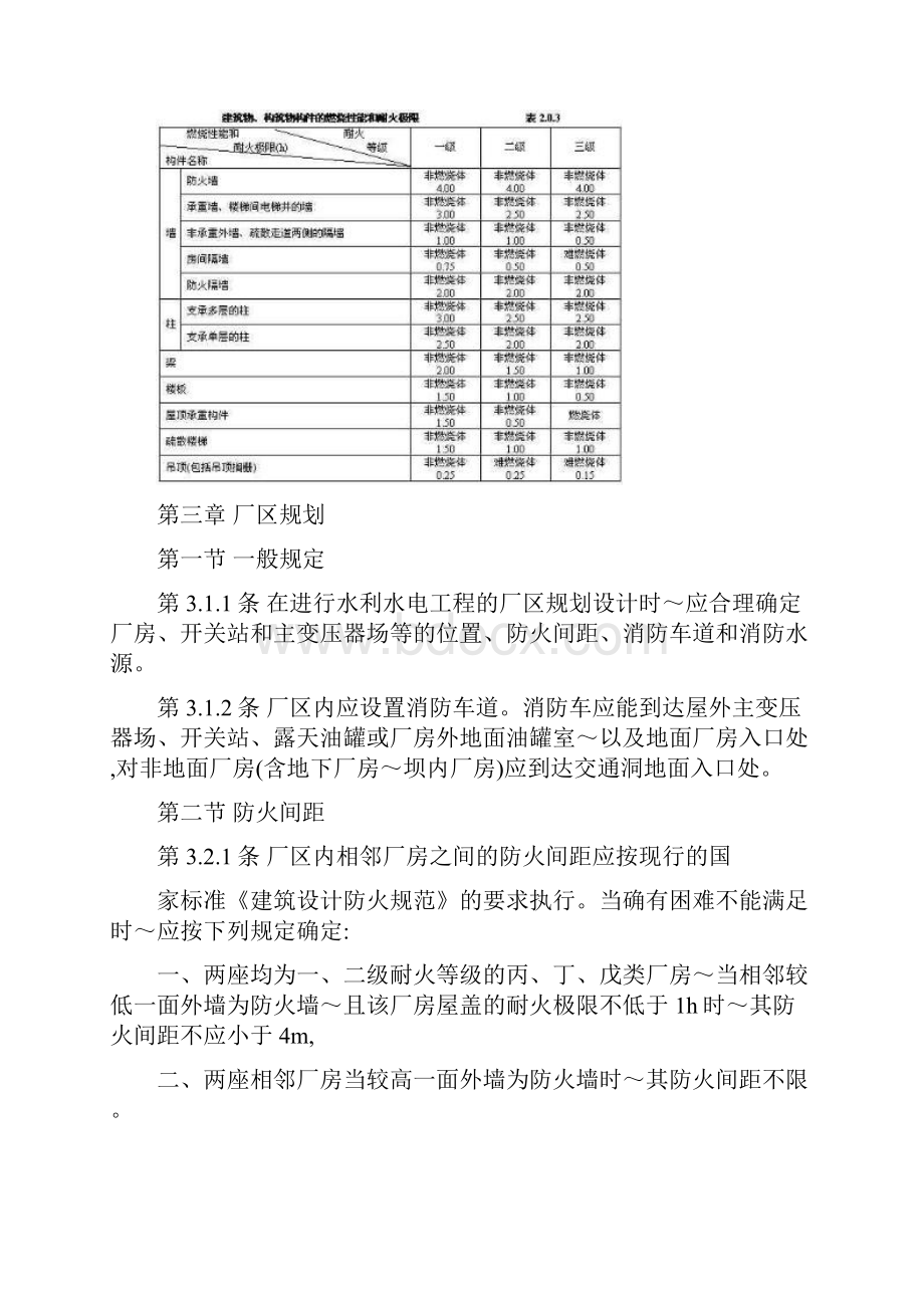 水利水电工程设计防火规范.docx_第3页