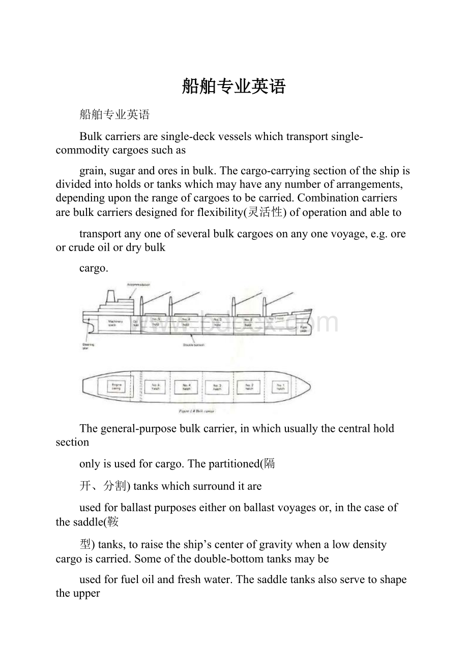 船舶专业英语.docx_第1页