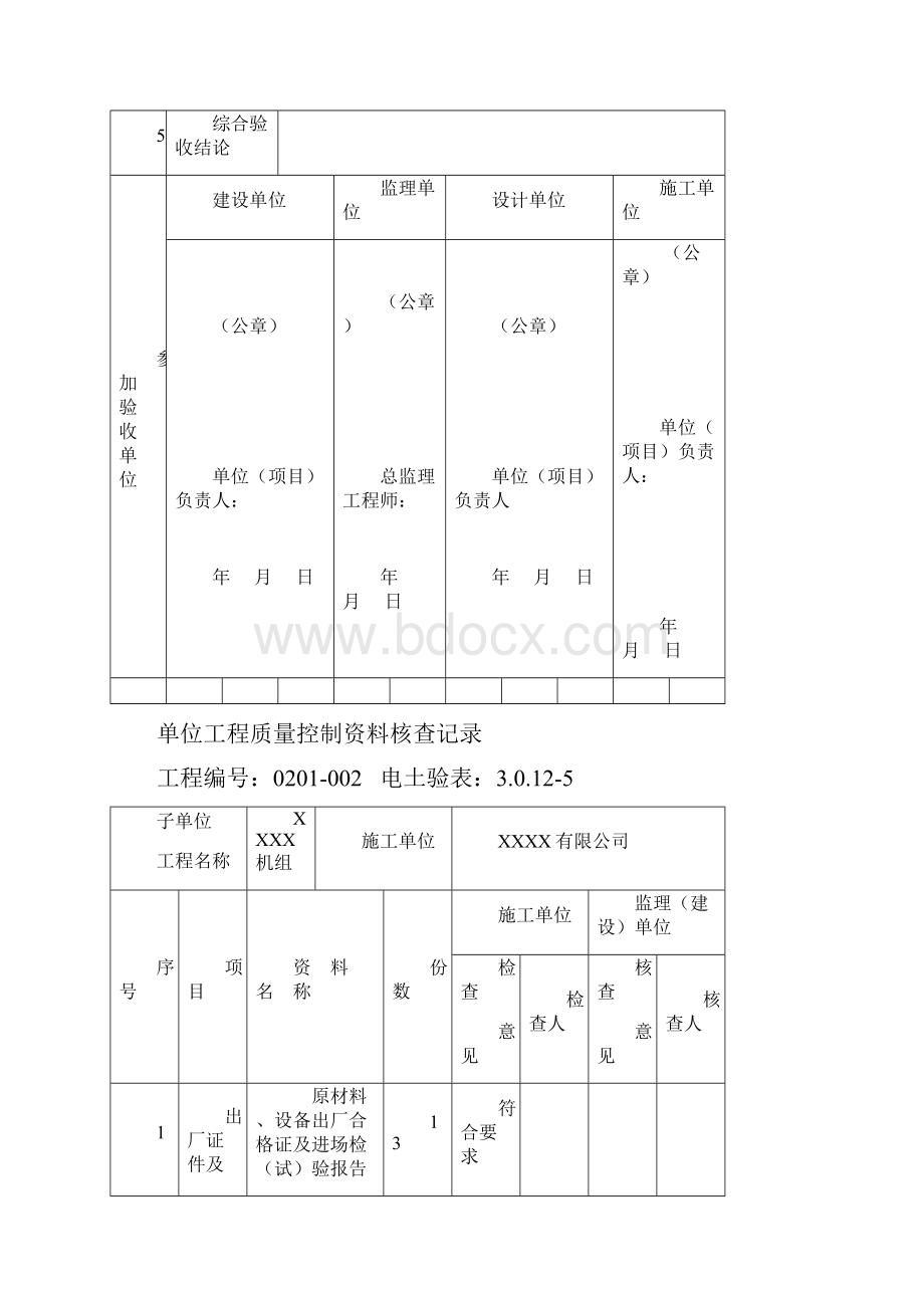 电力建设施工质量验收及评定附表全套.docx_第3页