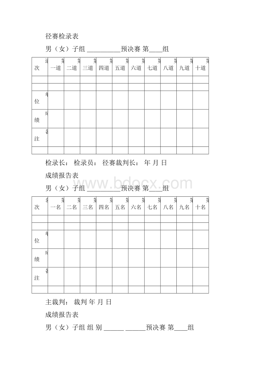 运动会记录表格样本.docx_第2页