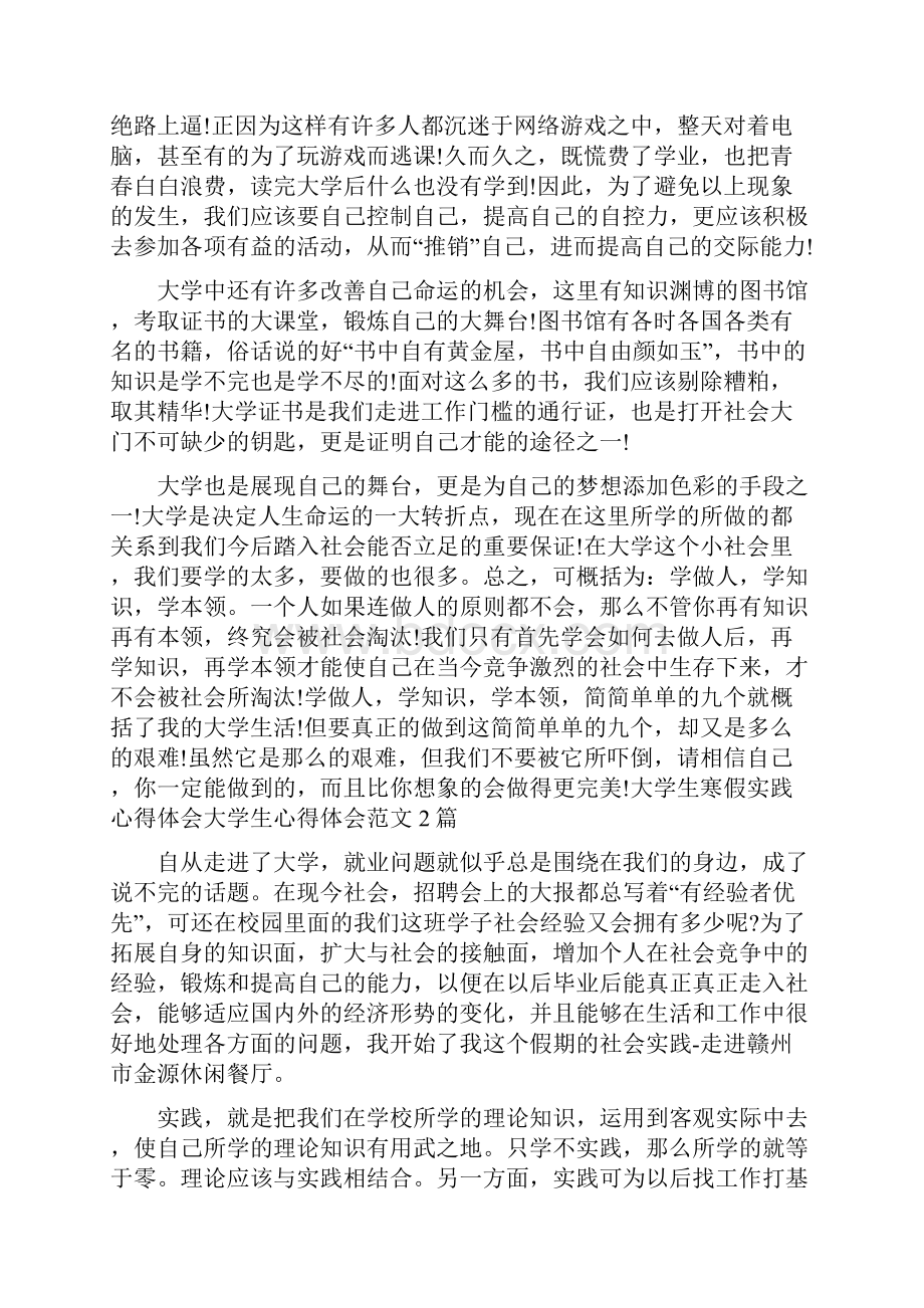 大学生心得体会范文4篇.docx_第2页