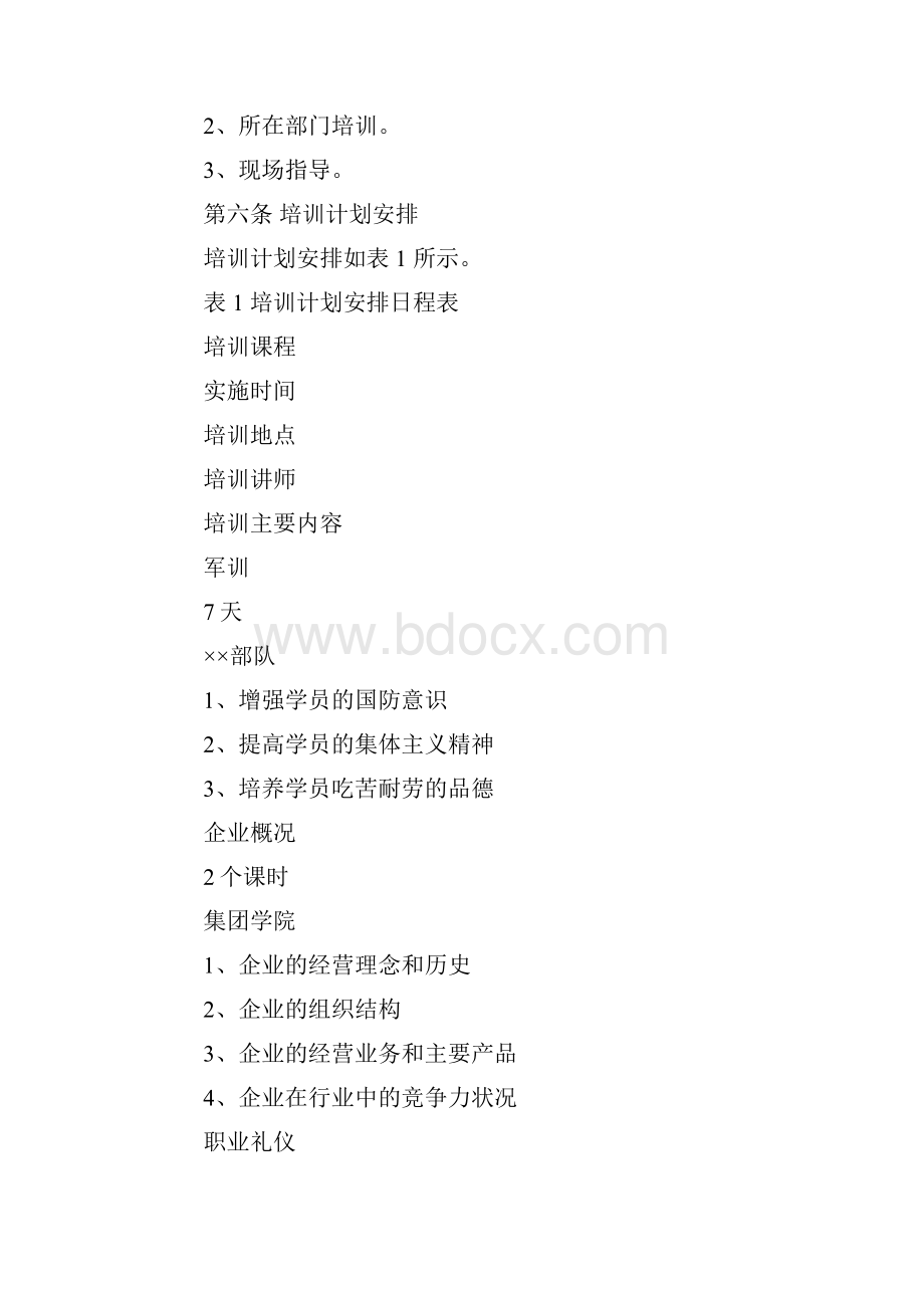 企业新员工培训方案合集7篇.docx_第2页