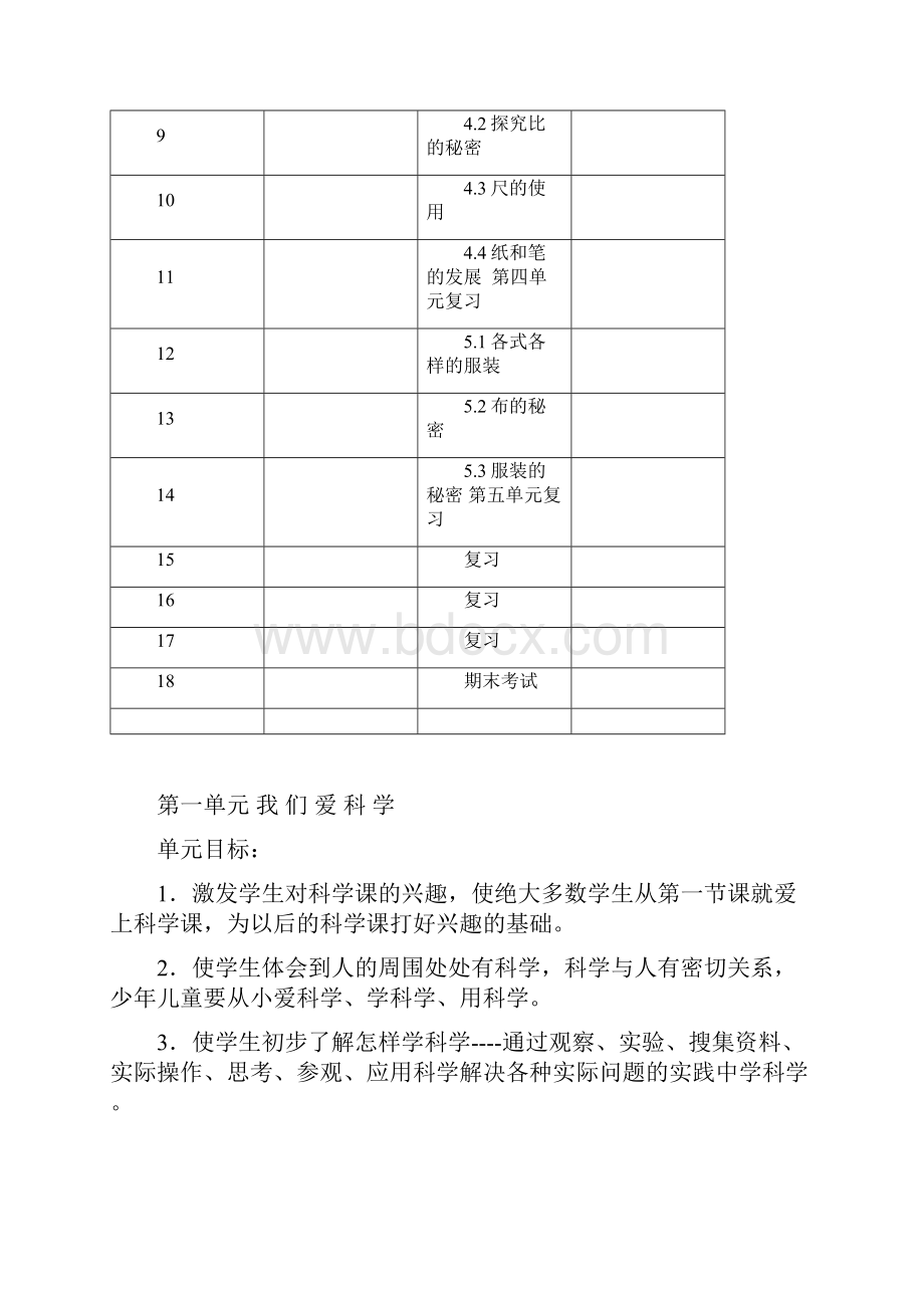 人教版学年一年级生活与科技第一学期全册教案.docx_第3页