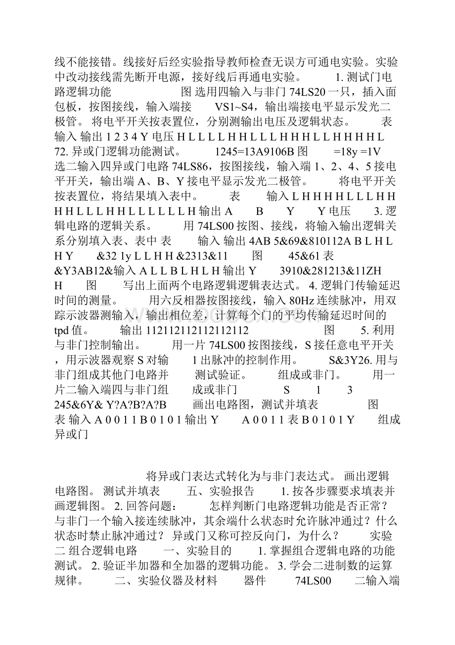 《数字电路设计实训》实验指导书资料.docx_第2页