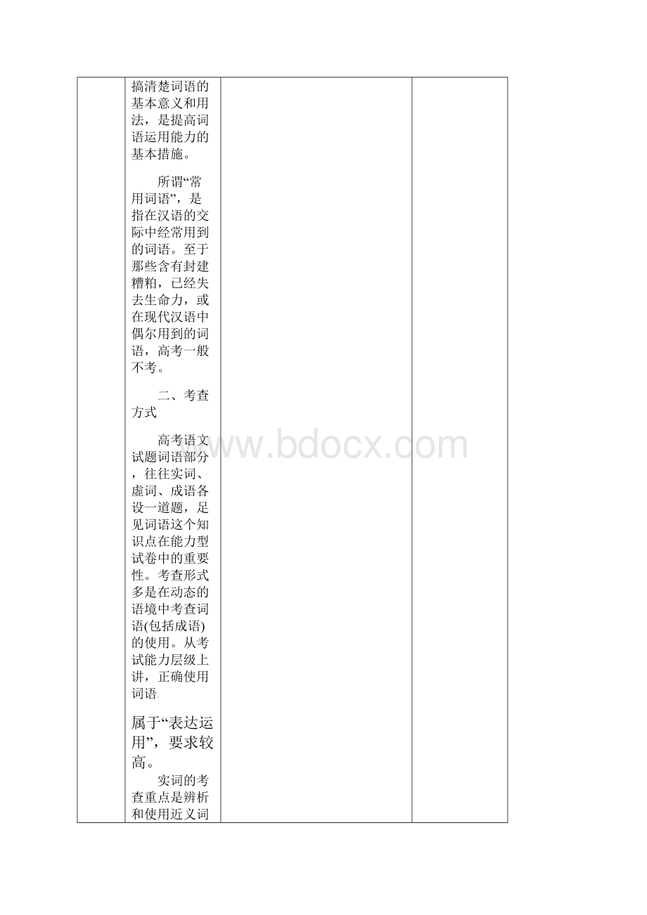 高考语文专题复习词语辨析教学案苏教版.docx_第3页