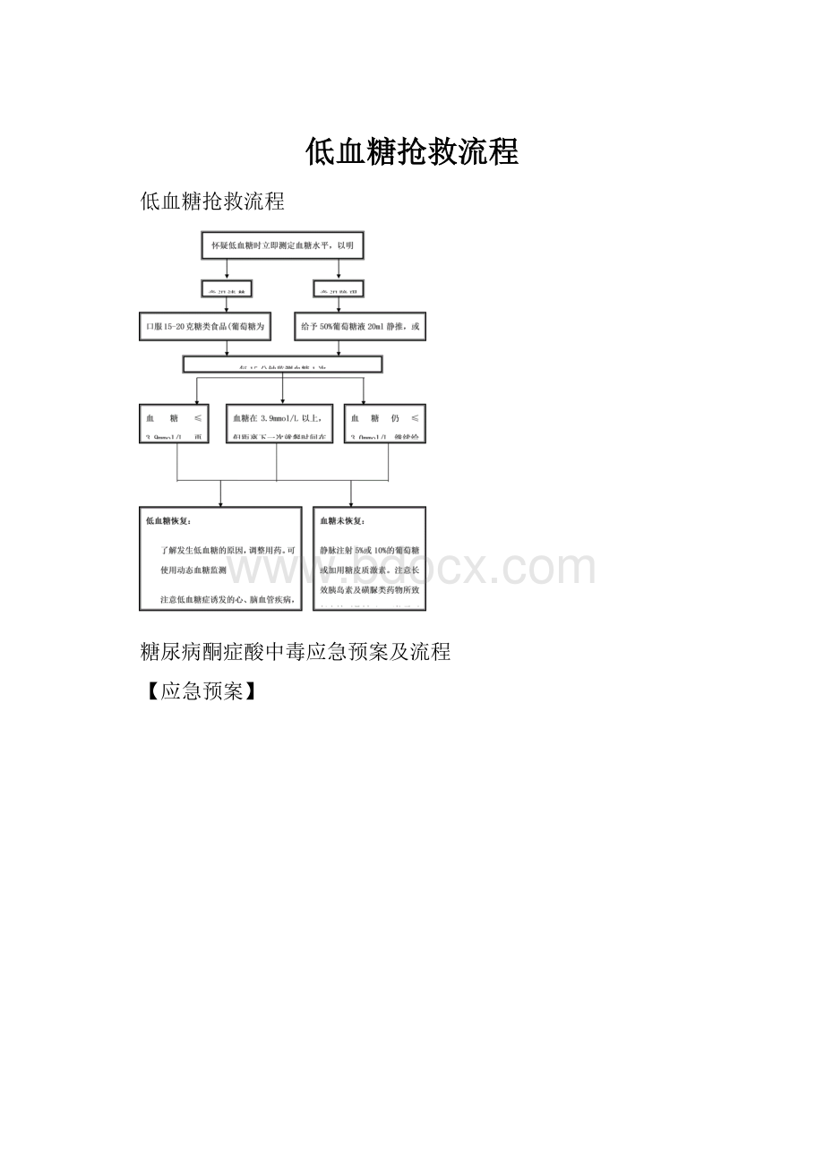 低血糖抢救流程.docx_第1页