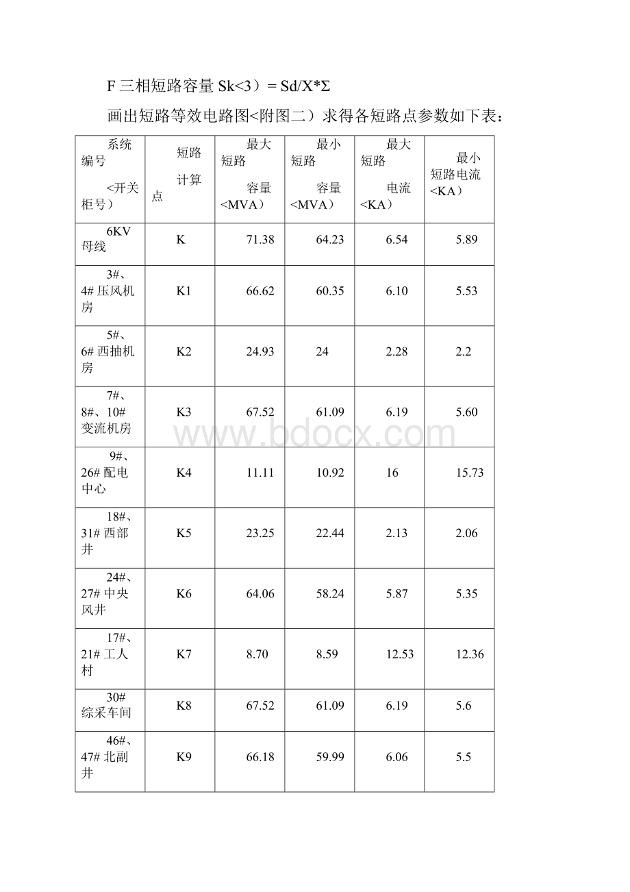 35KV供电站6KV开关柜过载和速断保护计算的方法.docx_第2页