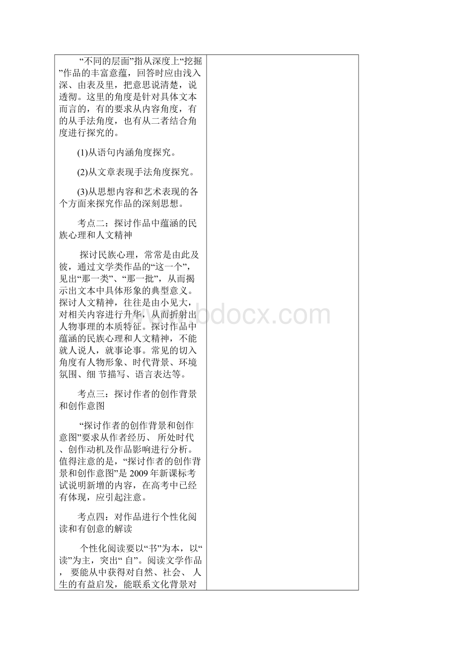 届高三语文一轮复习 现代文阅读之探究题 教案.docx_第2页