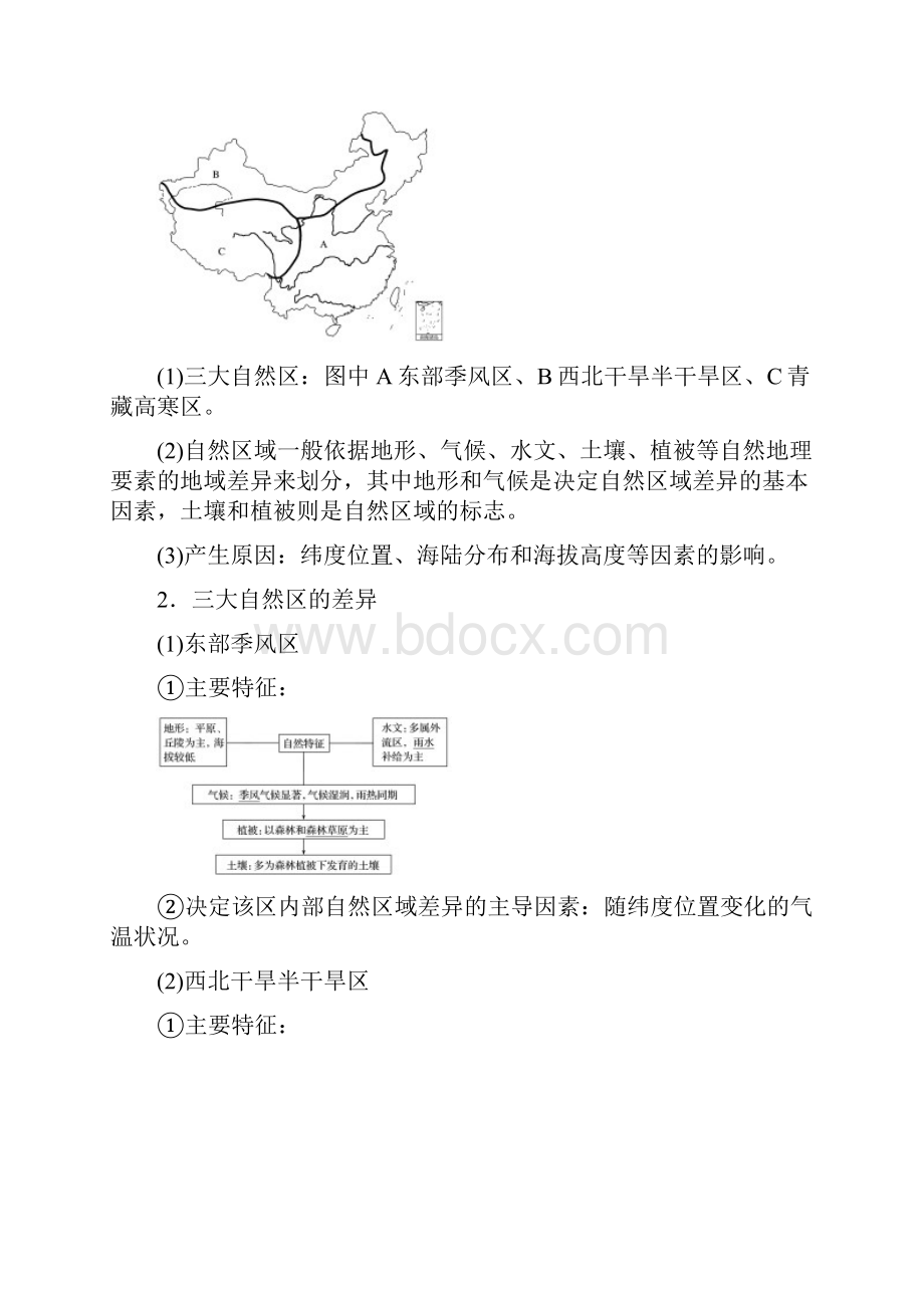 111区域和区域差异 中国三大自然区的差异.docx_第3页