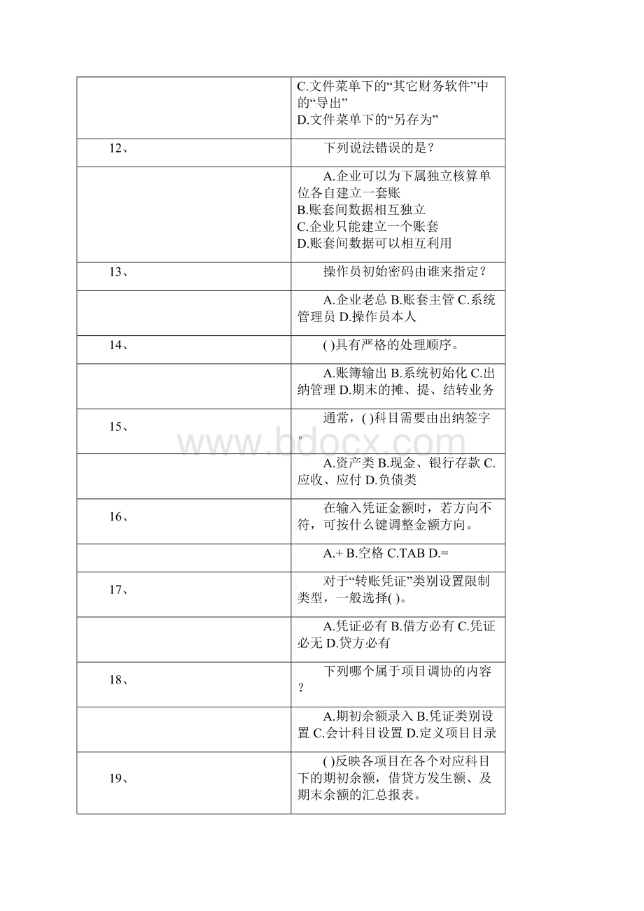 《会计信息系统》期末复习资料.docx_第3页