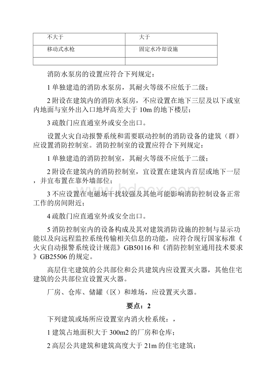 8 建筑设计防火规范汇总表消防设施的设置篇.docx_第2页