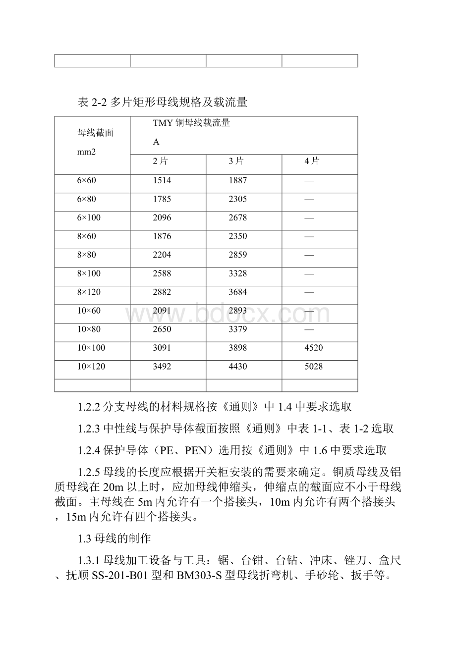 铜排母线制作.docx_第2页