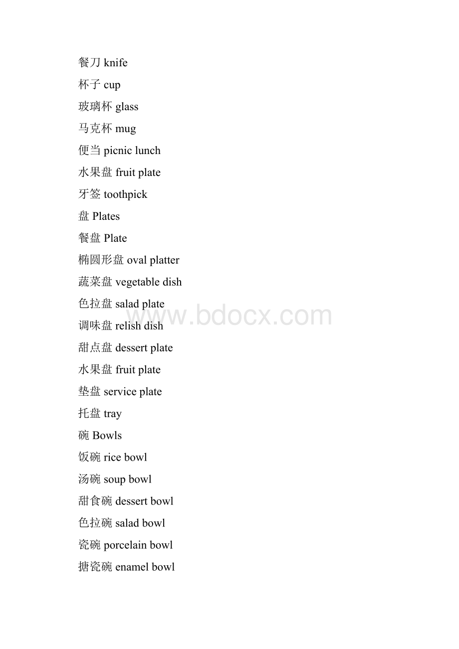 餐具调料蔬菜肉类水果课件资料.docx_第3页