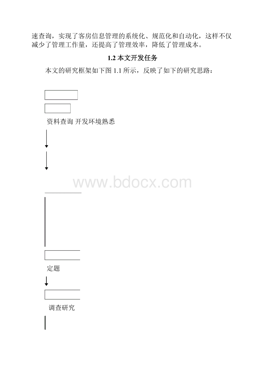 客房信息管理系统设计与实现毕业设计论文.docx_第2页