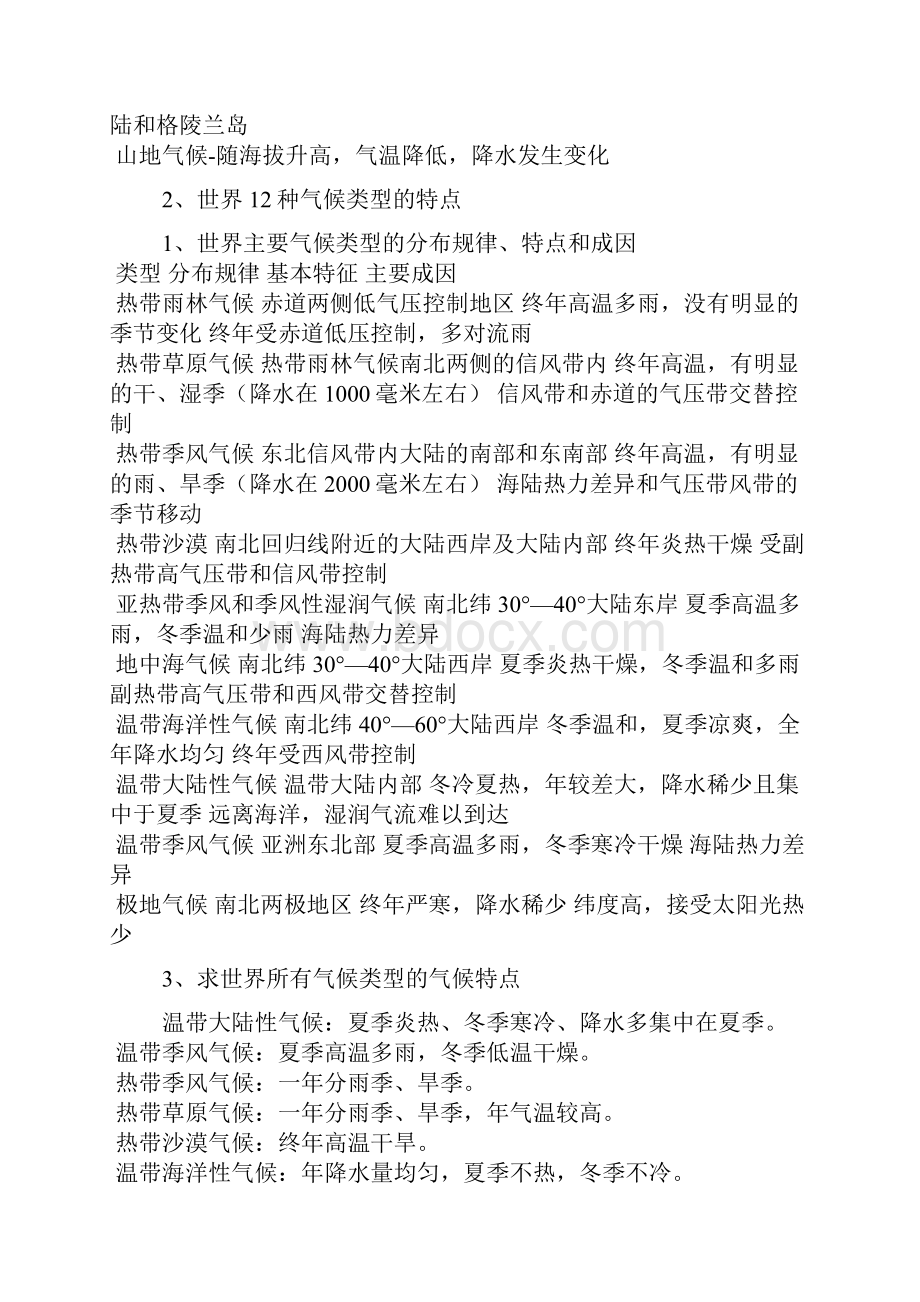 世界上所有的气候特点.docx_第2页