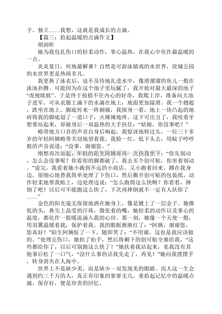 初三作文拾起什么的点滴作文.docx_第3页