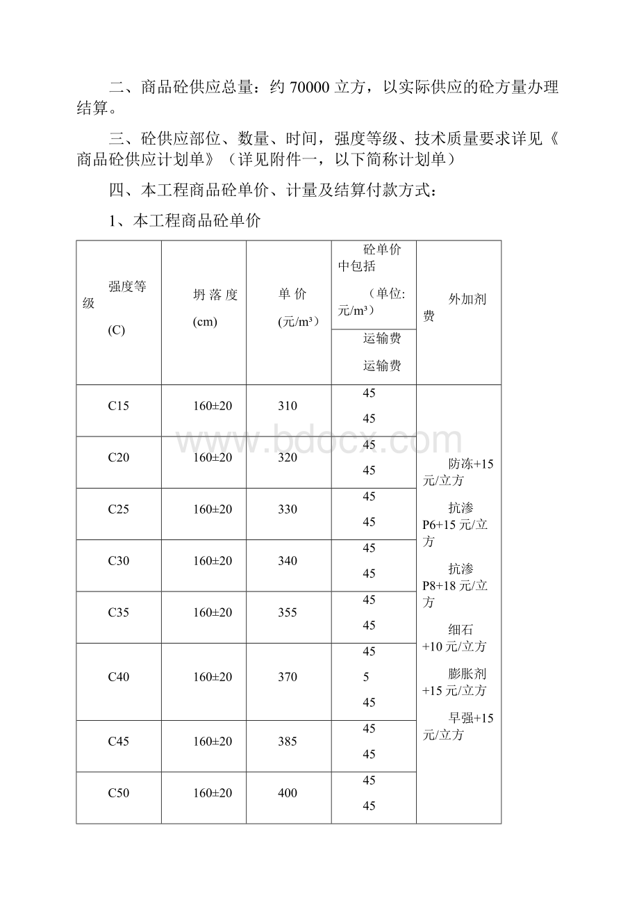 山西宏图建设集团《混凝土供应合同》.docx_第2页