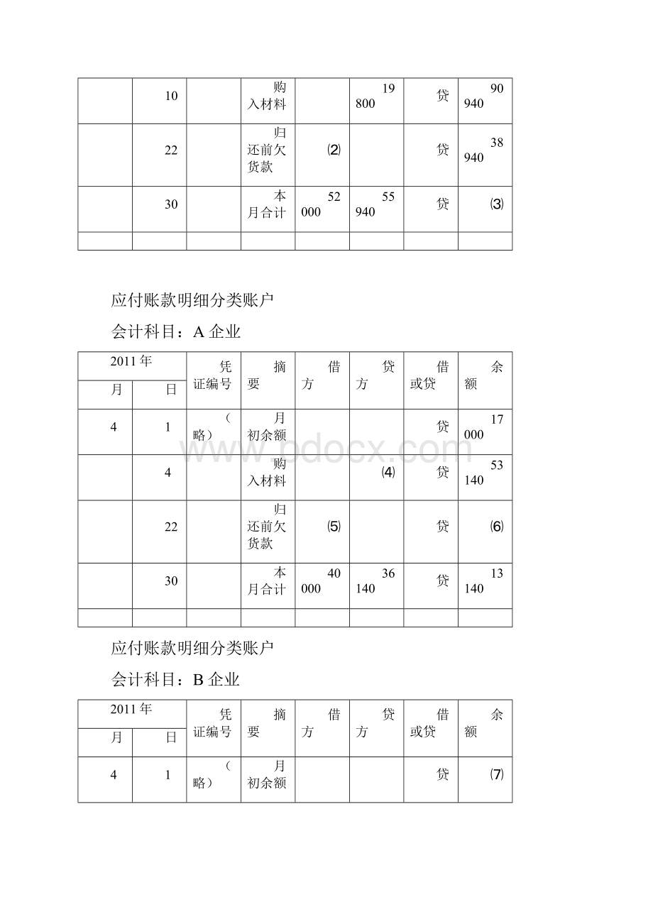 会计从业资格考试《会计基础》综合题练习题.docx_第2页