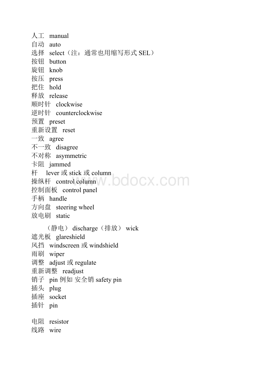 航空机务常用英语大全.docx_第3页