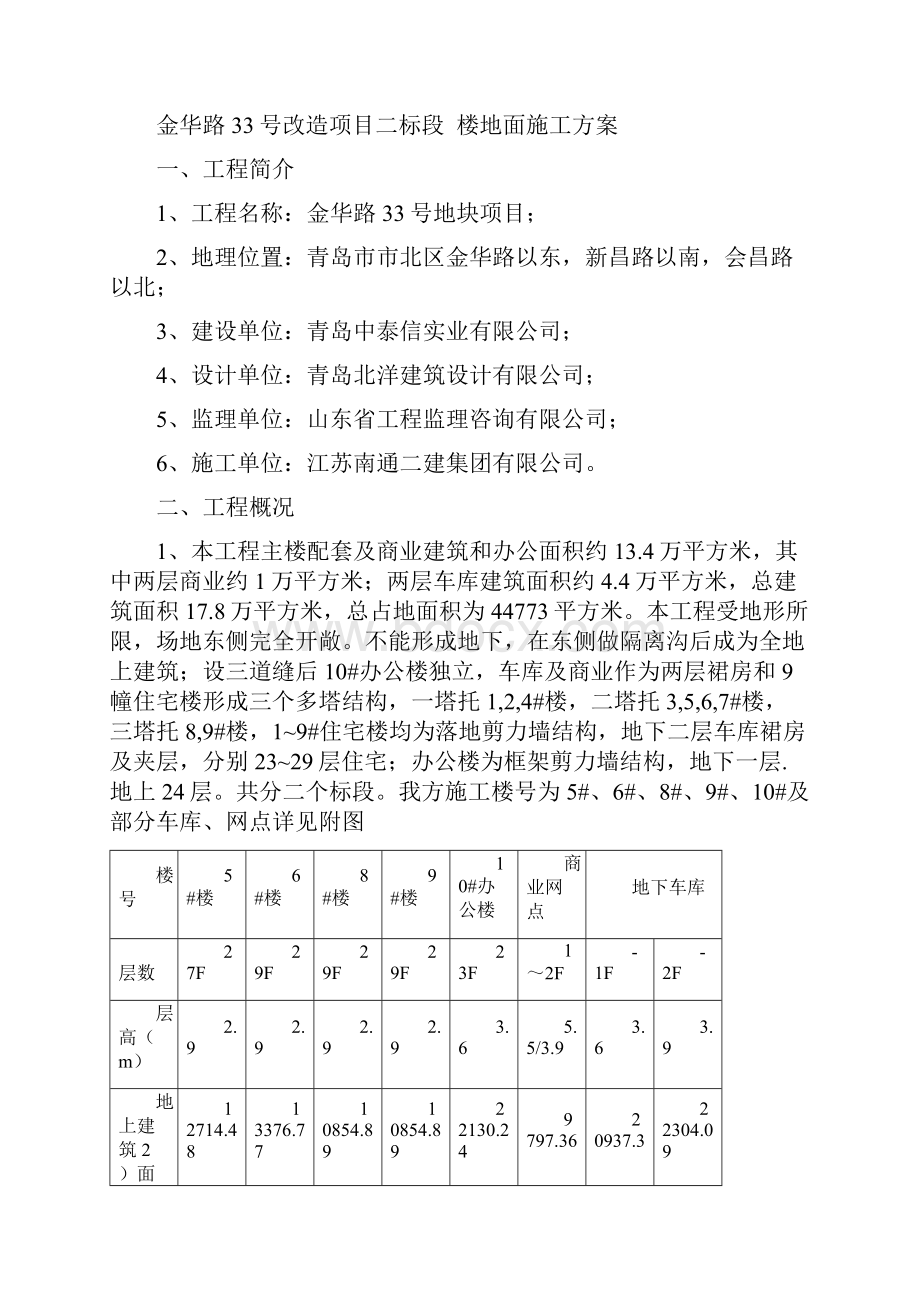 完整版楼地面专项施工方案.docx_第2页