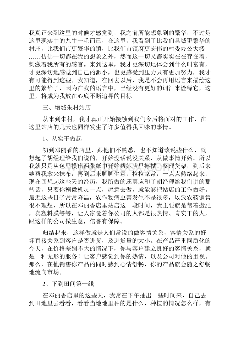 农药销售员实习报告.docx_第3页