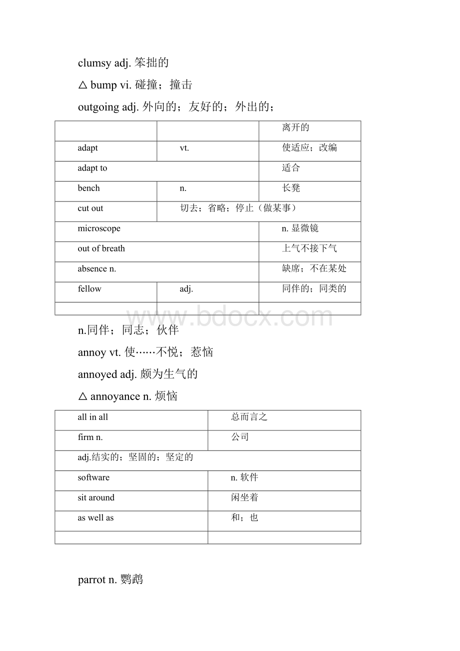 高中英语选修7单词表.docx_第2页