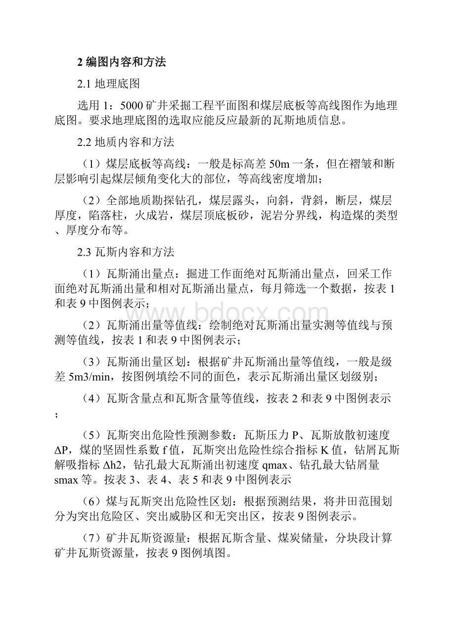 瓦斯地质图绘制行业标准1020.docx_第2页