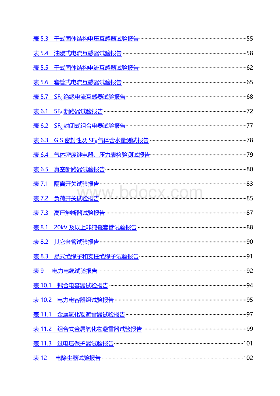 电气设备试验报告的格式.docx_第3页