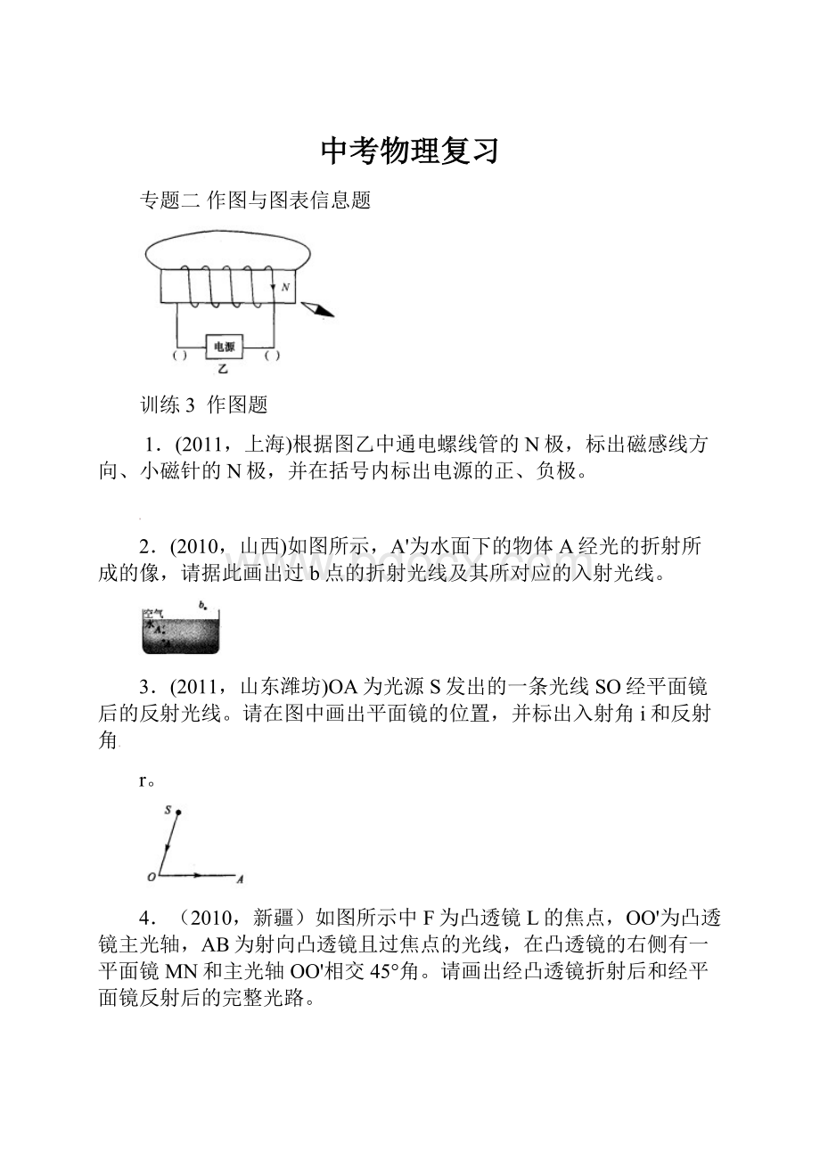 中考物理复习.docx