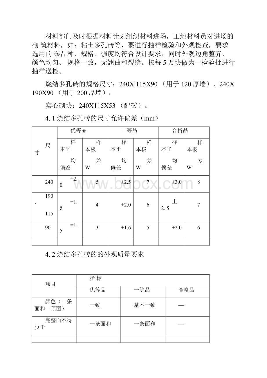 零星砖砌体施工.docx_第2页