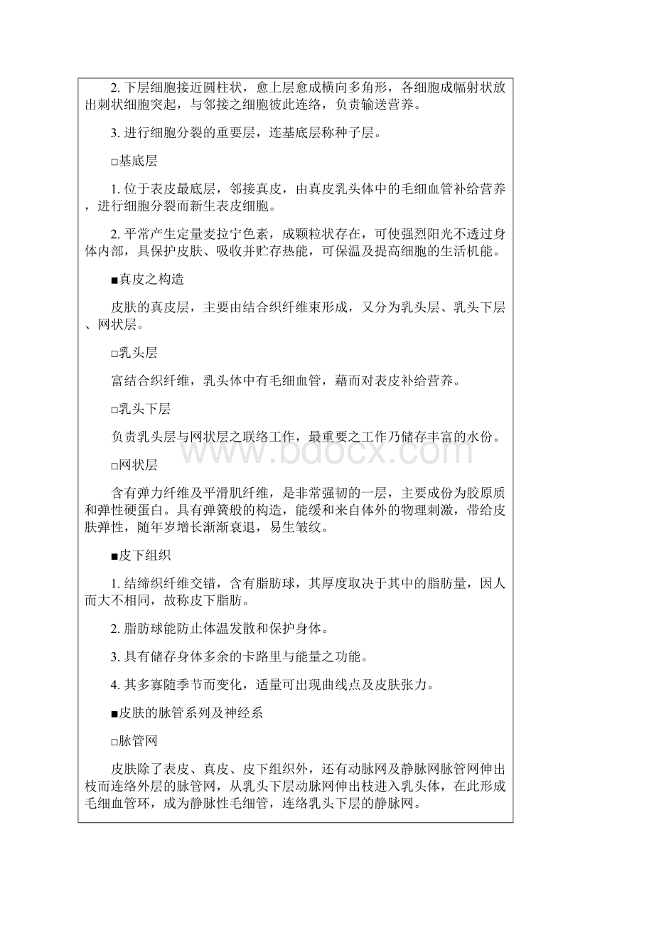 全的皮肤生理学知识讲义.docx_第2页