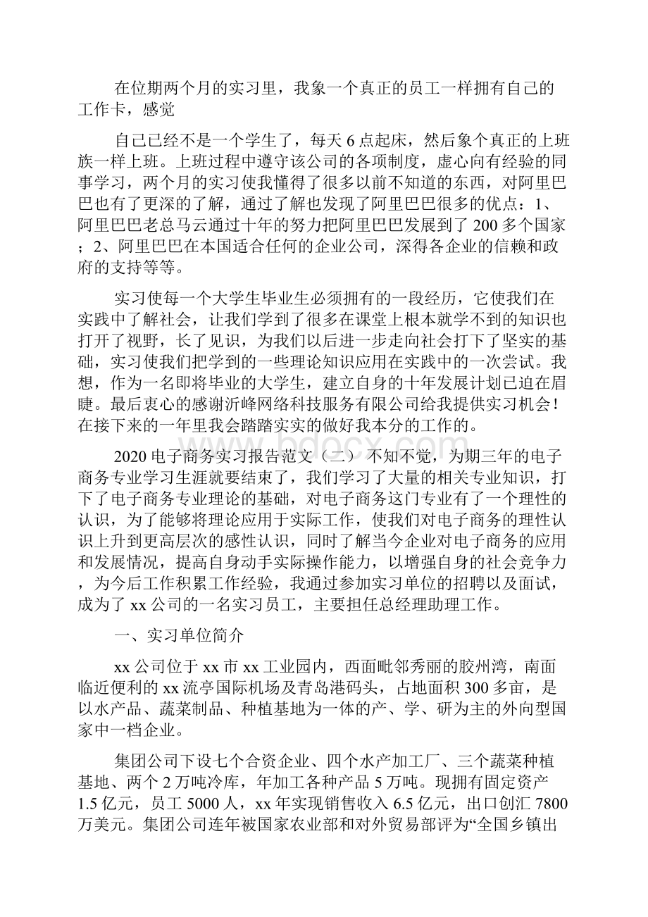 电子商务实习报告范文.docx_第2页