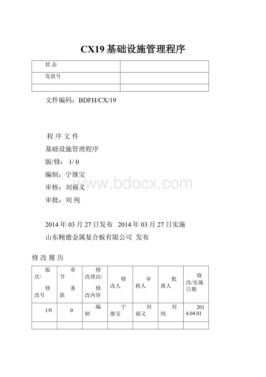 CX19基础设施管理程序.docx