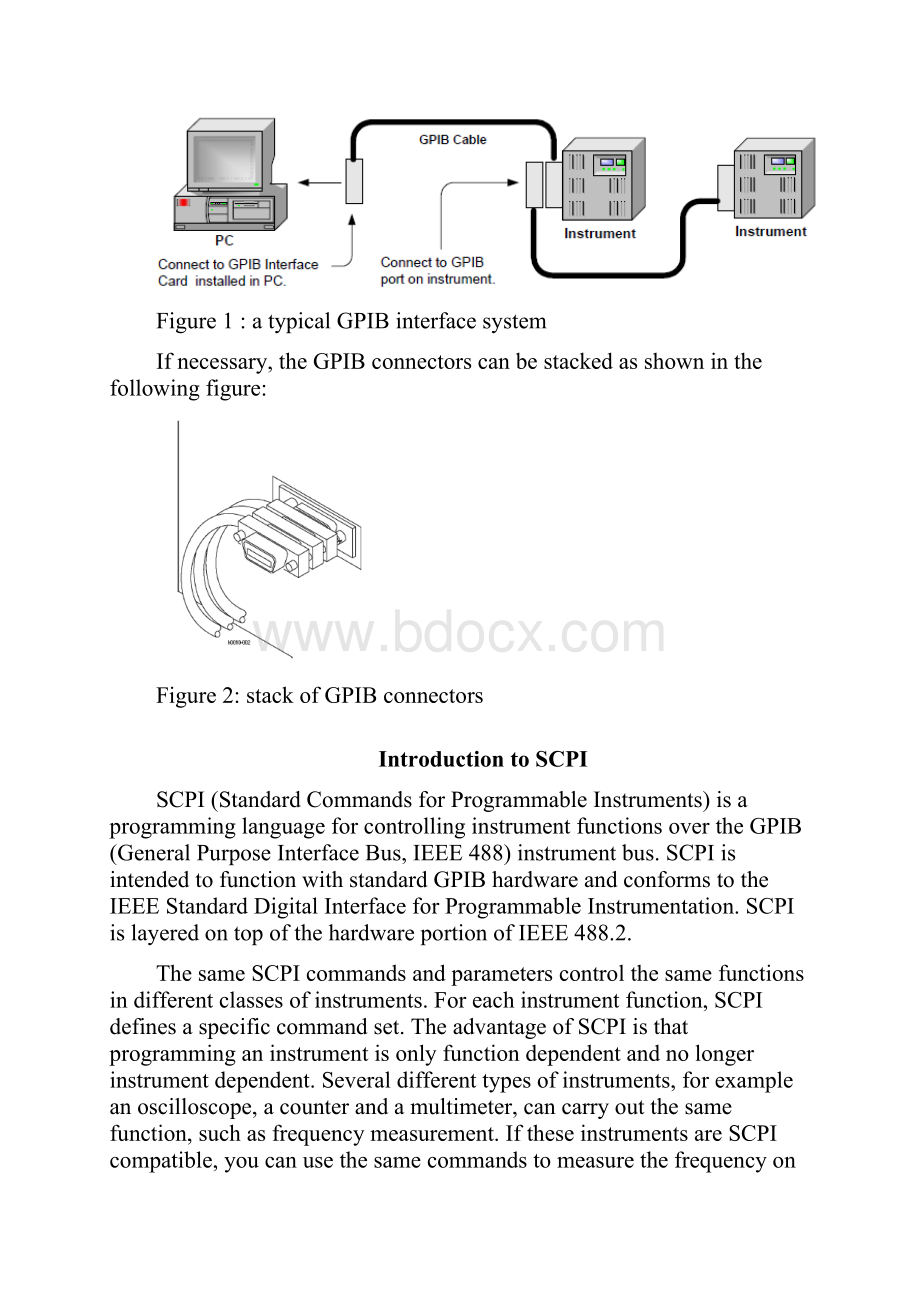 Controlling measurement instruments via GPIB 通过GPIB控制仪器.docx_第2页