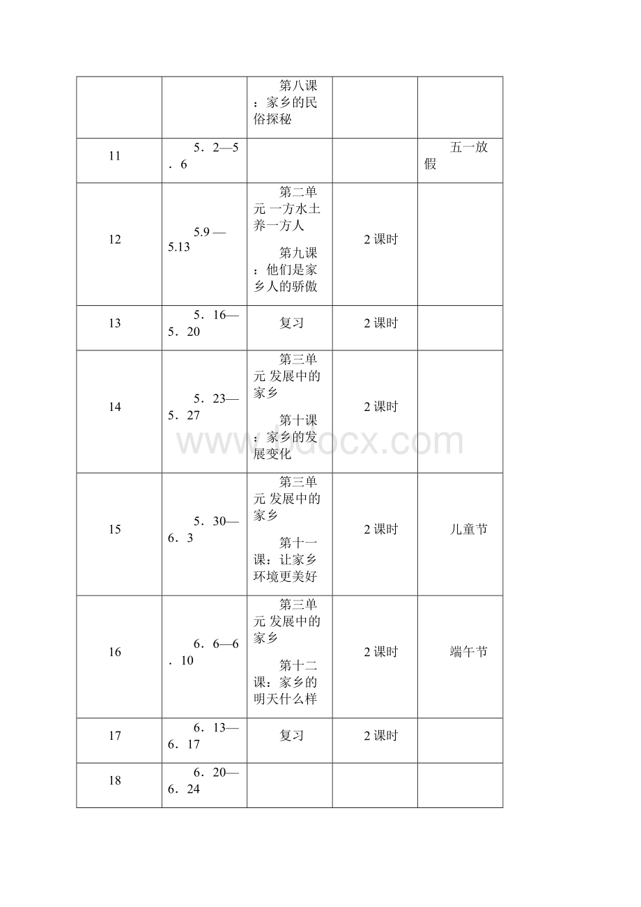 小学四年级品德与社会下册教案.docx_第3页