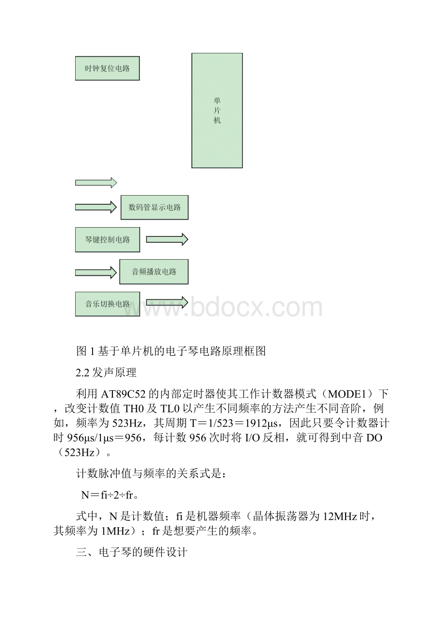 基于单片机的16键电子琴的设计.docx_第3页