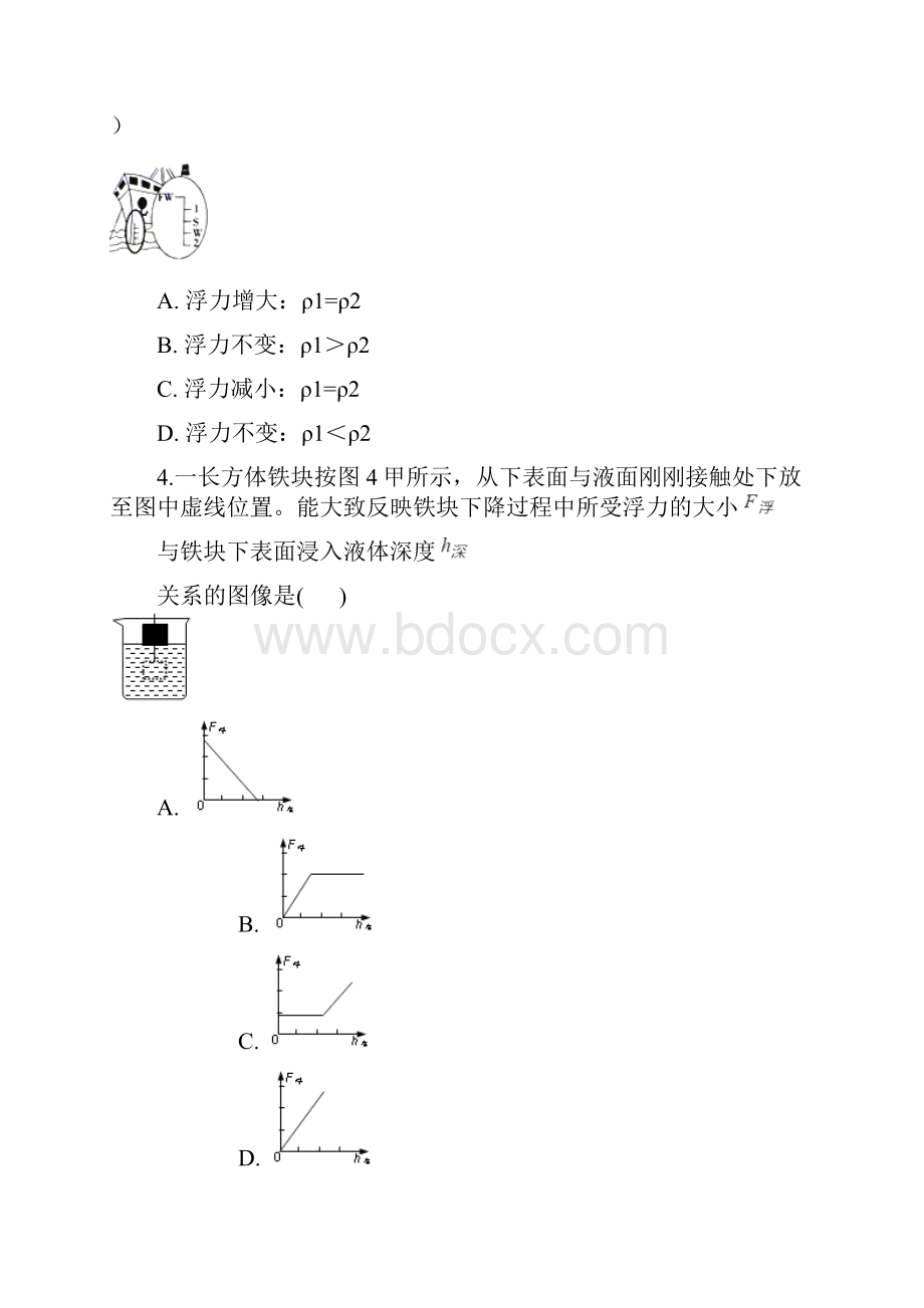 学年八年级物理下册第十章浮力习题新版新人教版.docx_第2页