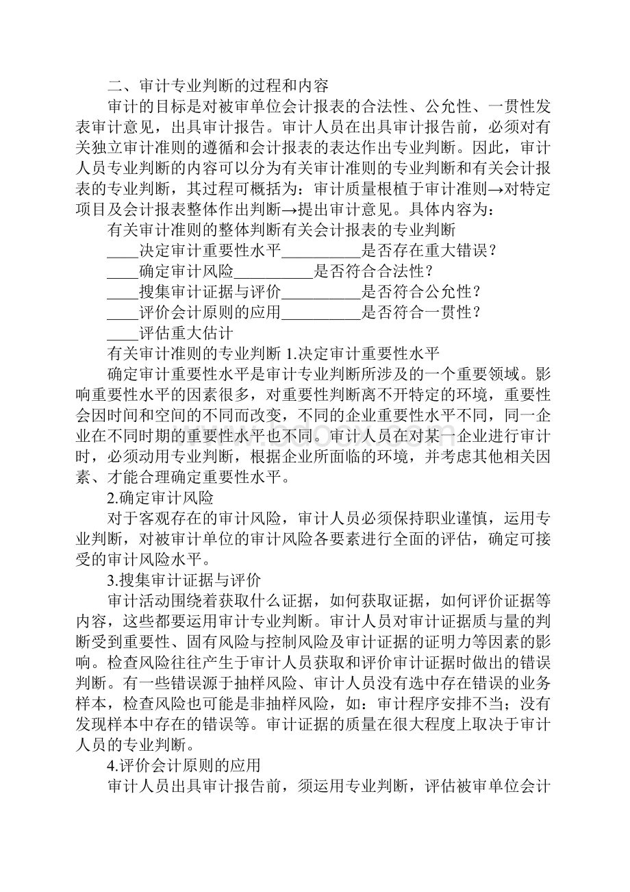 审计专业判断涵义与特点.docx_第3页